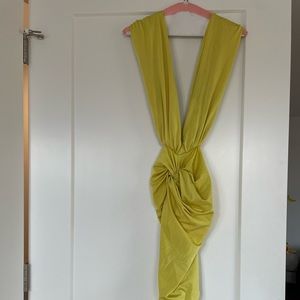 Baobab, xs, pistachio green/yellow, nylon/elastane